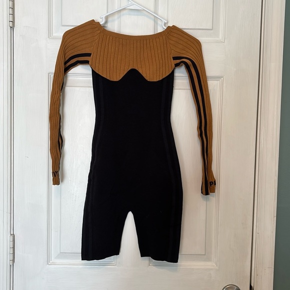 adidas Pants - Adidas Ivy Park Women's Long Sleeve Corset Playsuit